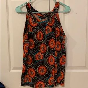 Vibrant Abstract print Tank
